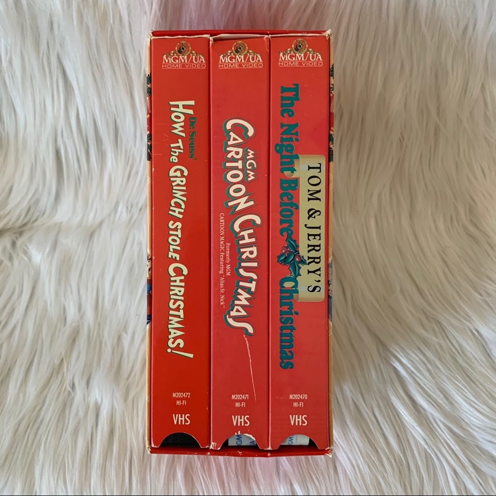 Vintage 1991 MGM UA VHS Christmas Movie Collection